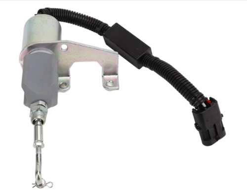 Part No.4942879 5295567 Fuel Shut Off Solenoid Valve 24V Compatible with Cummins 6BT 4BT Engine