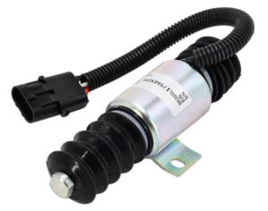 Part No. 11033954 SA-4527 Stop Solenoid 24V Compatible with Volvo Wheel Loaders L120C L90C L150C L150 L120B L90B L180